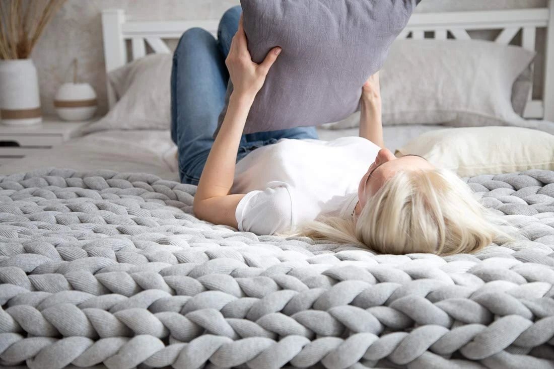 Skorter | Chunky Knit Blanket