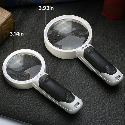 Skorter | 20X optical magnifying glass with LED light
