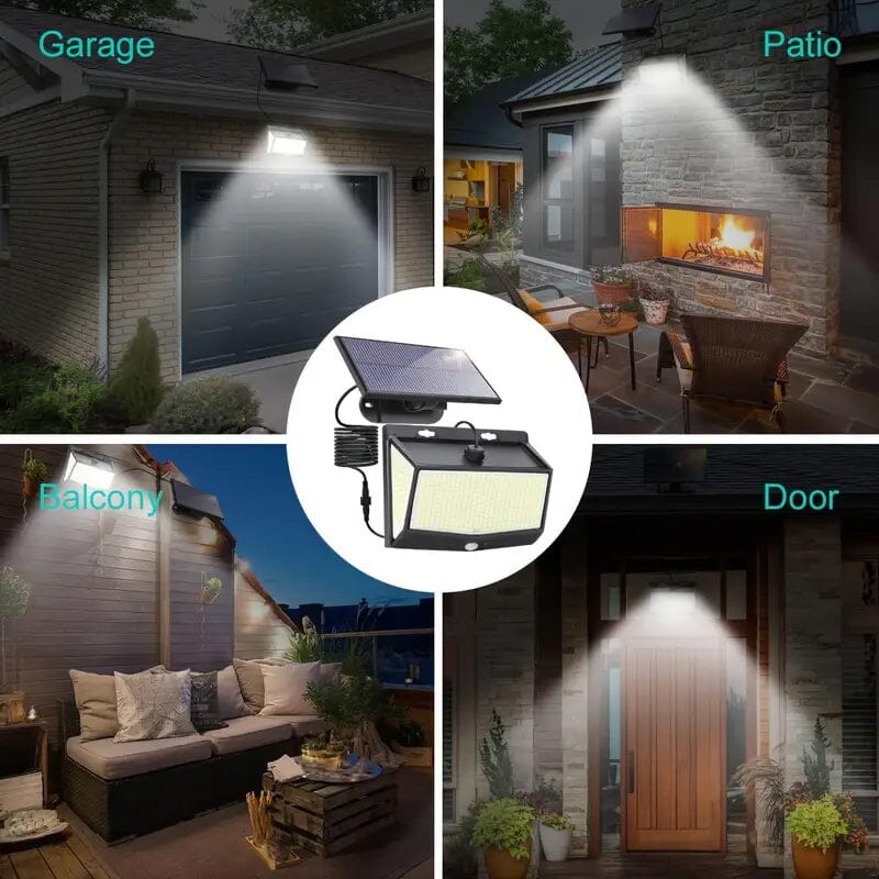Skorter | 468 LED Solar Motion Sensor Security Outdoor Light