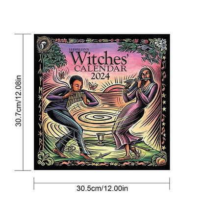 skorter | 2024 Witch Wall Calendar