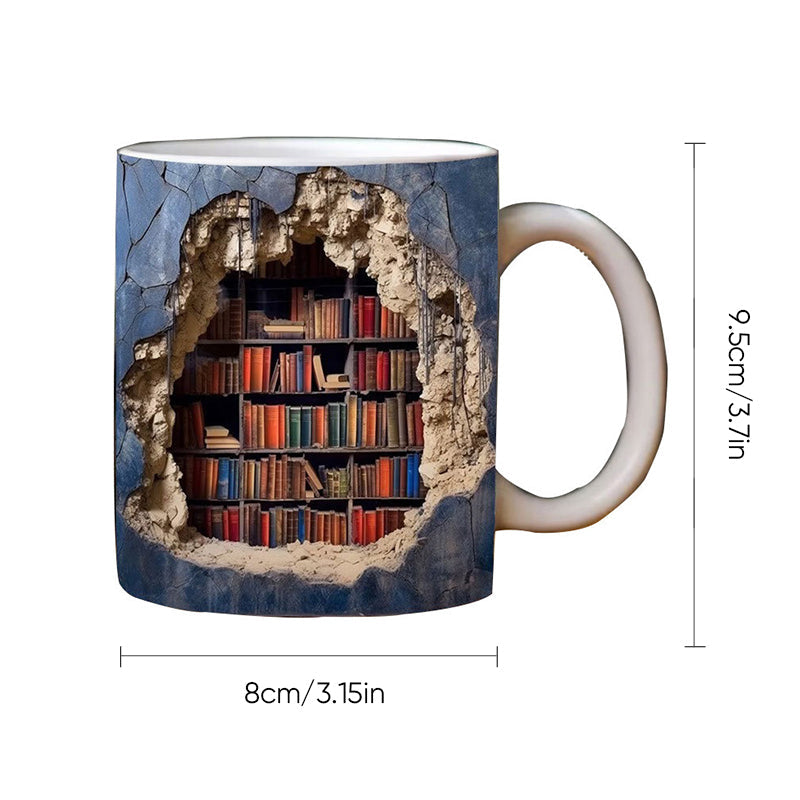 Skorter | 3D Bookshelf Mug