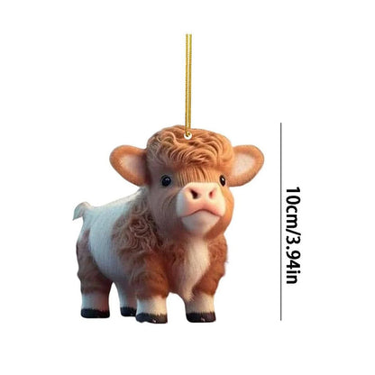 Skorter | Cartoon Cow Decorative Ornament