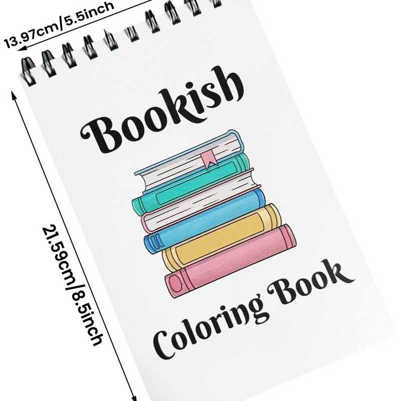 Skorter | Booklover Coloring Book