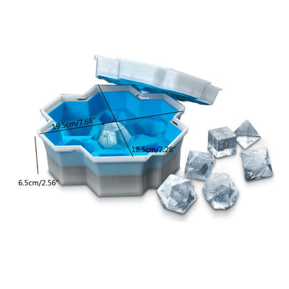 skorter | Cube-shaped ice cube bowl