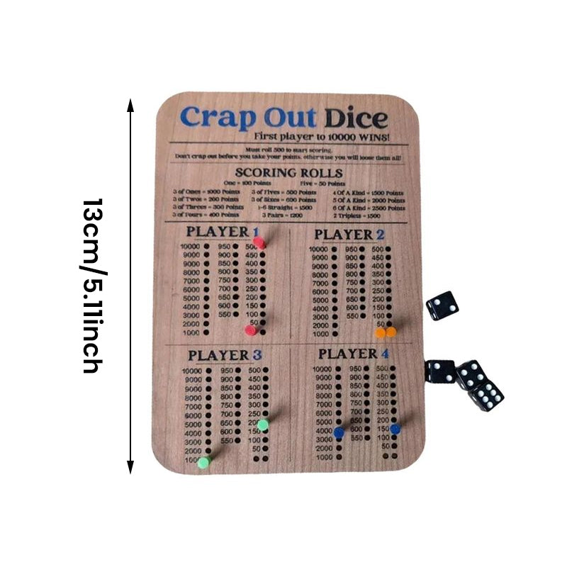 Skorter | Crap Out Dice Scoreboard