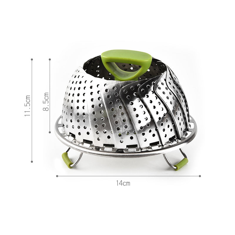 skorter | Flower-shaped Steel Folding Steamer