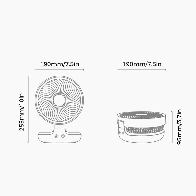 Skorter | Folding Table Fan
