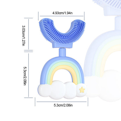 Skorter | Children's Rainbow U-shaped Toothbrush