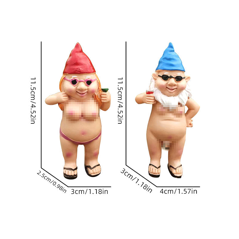 Skorter | Cheeky Garden Gnome Funny Statue