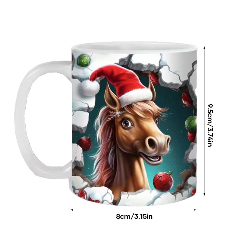 skorter | Christmas Animal Pattern Mug