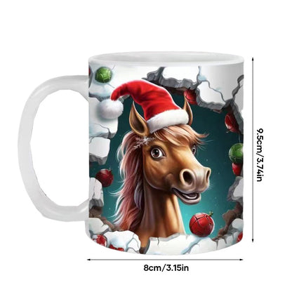 skorter | Christmas Animal Pattern Mug