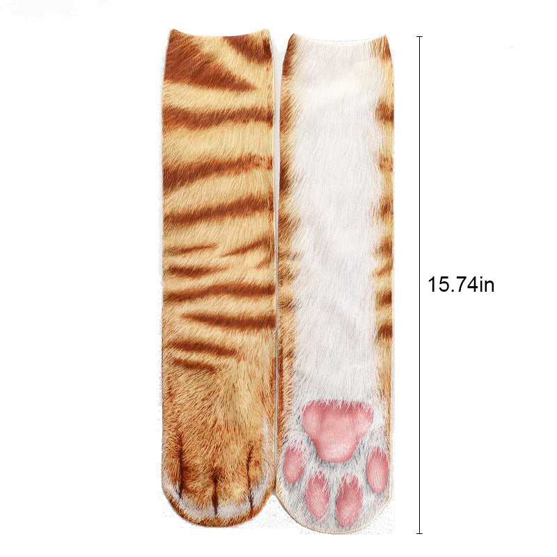 Skorter | 3D Print Novelty Paw Socks