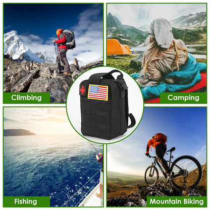 Skorter | 47-Pieces: Emergency Survival Gear EDC Equipment Tools with Bag