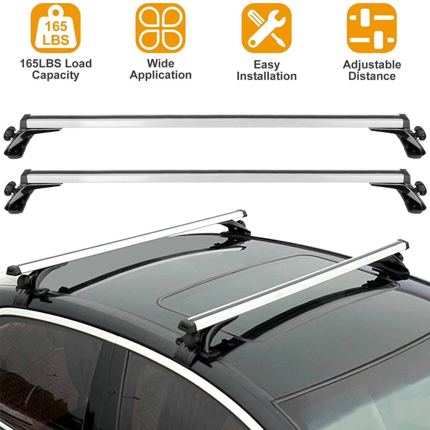 Skorter | 47.24-inch universal roof rack crossbar