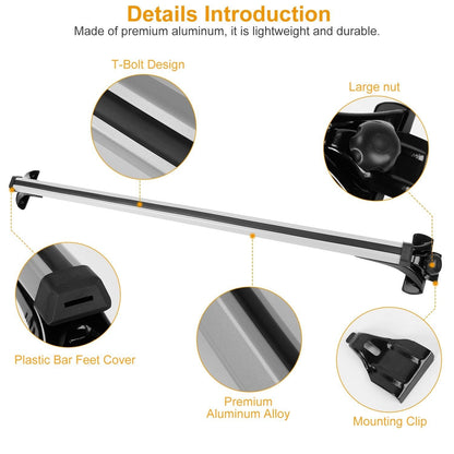 Skorter | 47.24-inch universal roof rack crossbar