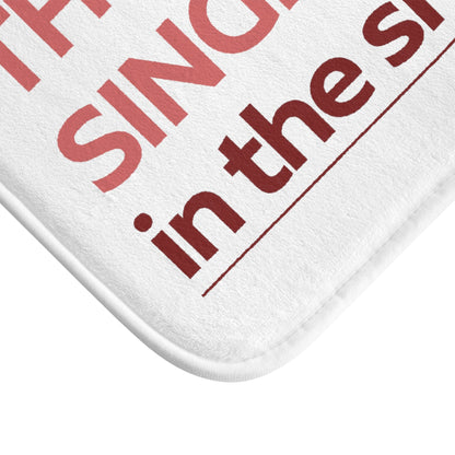 Skorter | Best Singer in Skorter | Shower Red Bath Mat