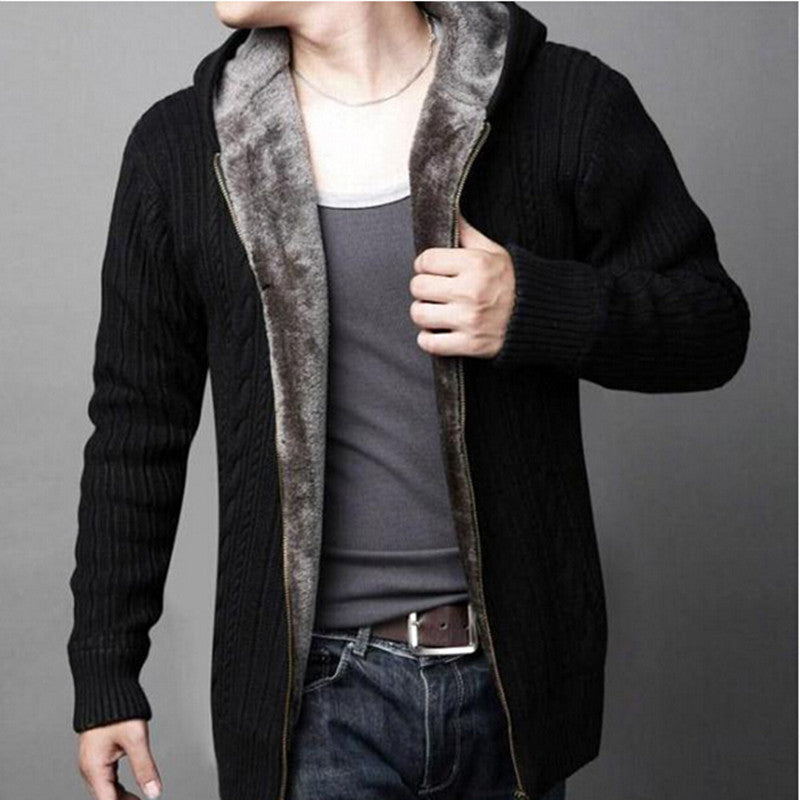 Men's cardigan with padded lining Skorter