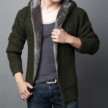 Men's cardigan with padded lining Skorter