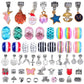 Skørter | Charm Bracelet Making Kit, Gifts for 6 7 8 9 year old girls, Girl toys aged 6-12, 6 7 8 9 year old girl birthday gifts, Arts and crafts for children aged 6-8, Jewelry making set