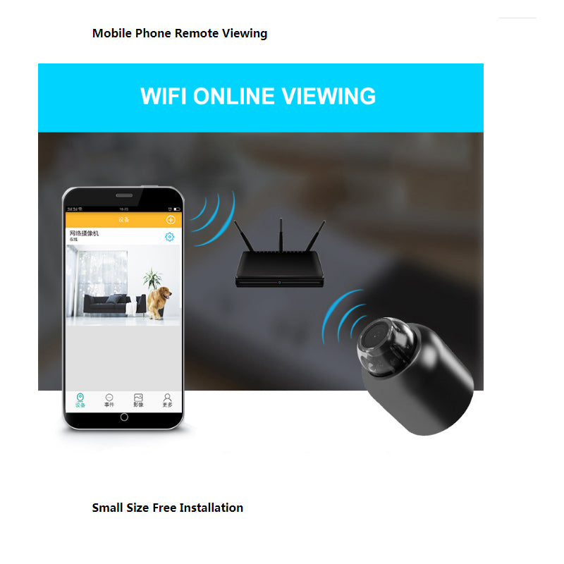 Skorter | Wireless Spy Camera - Hidden CCTV, WiFi, Outdoor Security, Motion Detection