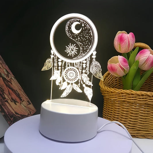 Skorter | DreamLight - 3D Dreamcatcher LED Table Lamp