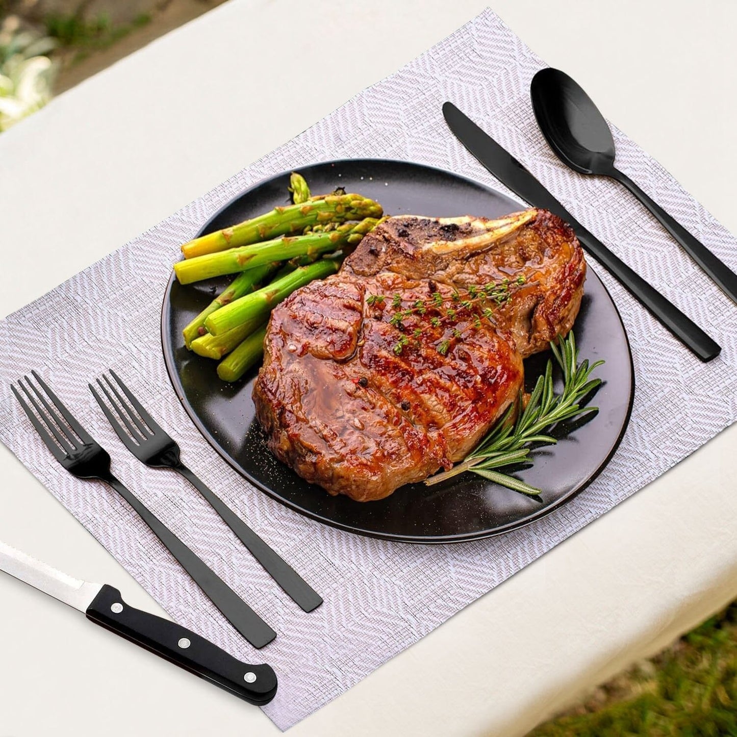 Skorter | 48-piece: Cutlery set in stainless steel