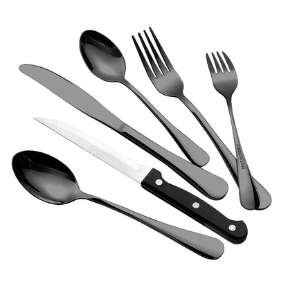 Skorter | 48-piece: Cutlery set in stainless steel
