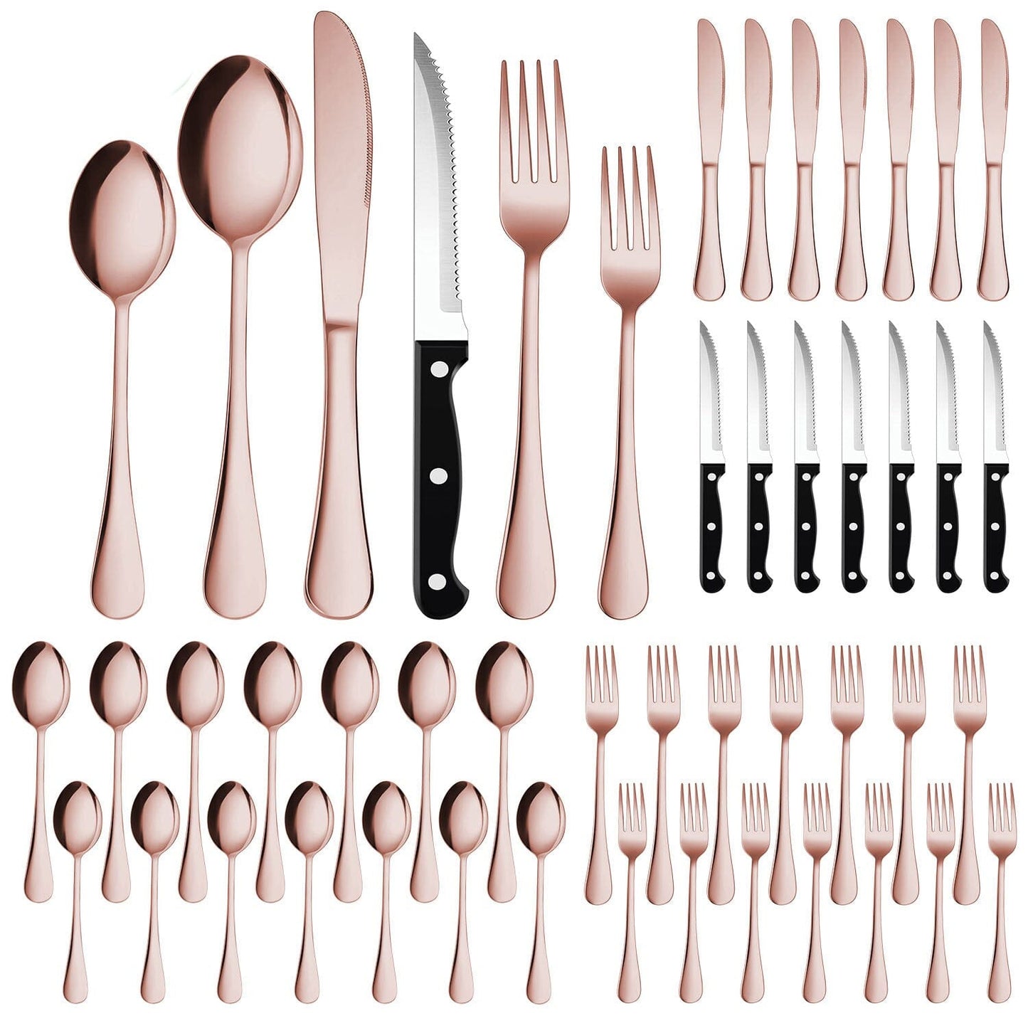Skorter | 48-piece: Cutlery set in stainless steel