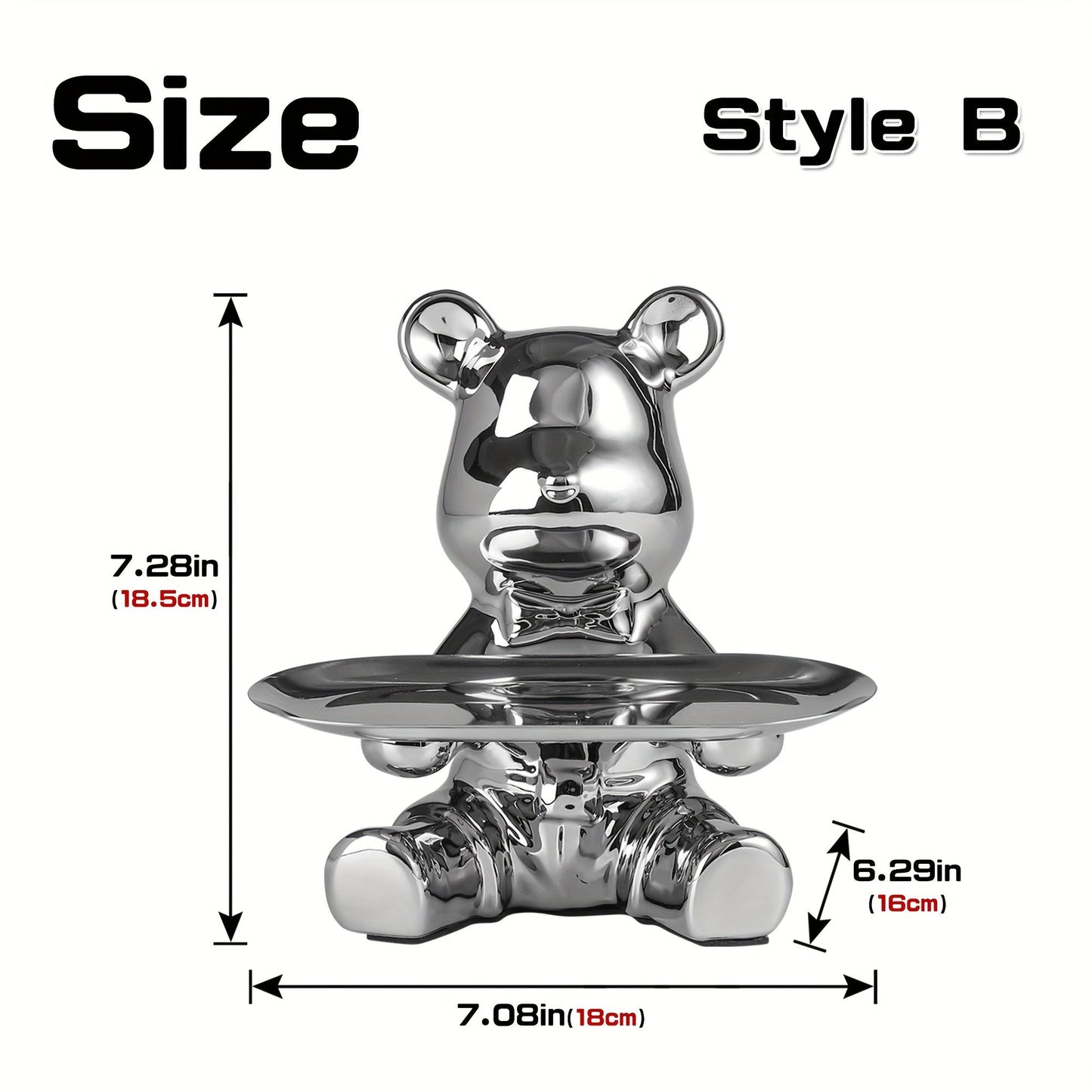 Skorter | CeramiBear - Ceramic Bear & Rabbit Decorative Distance Board