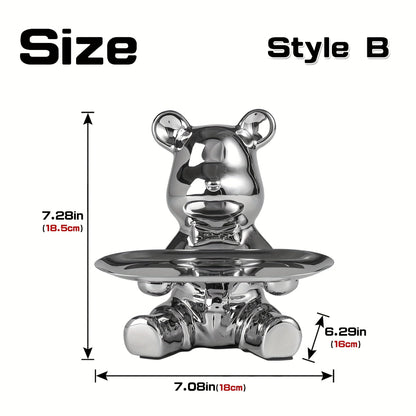 Skorter | CeramiBear - Ceramic Bear & Rabbit Decorative Distance Board