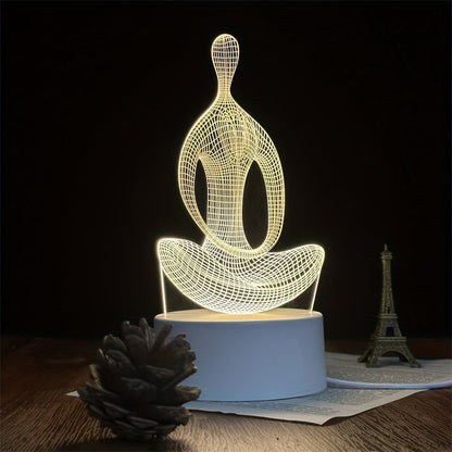 Skorter | ZenLight - 3D Yoga Night Lamp with USB Connection