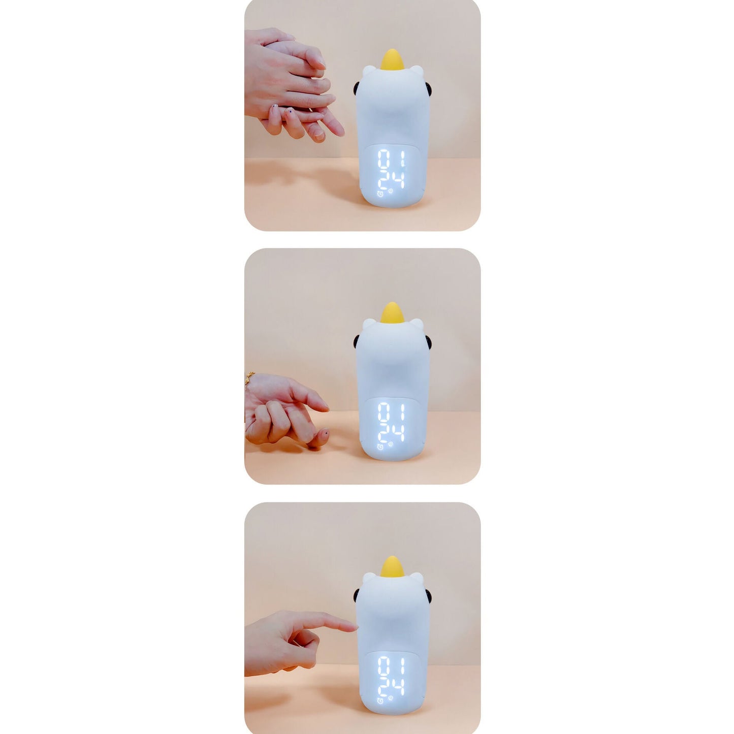 Skorter | Unilora DreamLight väckarklocka | Enhörningsdesign | Timer och LED-nattlampa | Barnrumsinredning