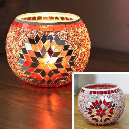 Candle Holder- Decorative Glass