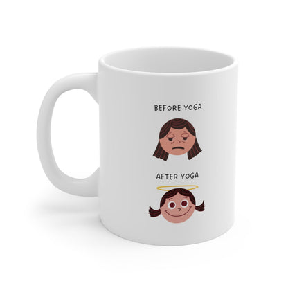 Skorter | and After Yoga Novelty Mug