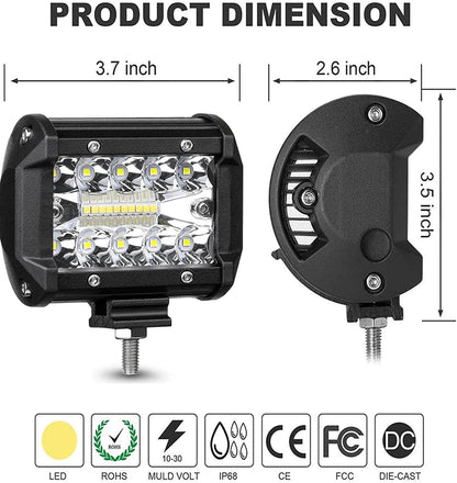 Skorter | 4Inch Led Work Light Bar
