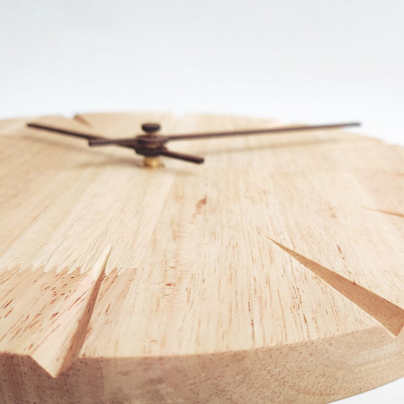 Skorter | ElegantWood - Wood Cut Wall Clock