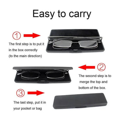 Skorter | Compact Mens & Ladies Folding Reading Glasses