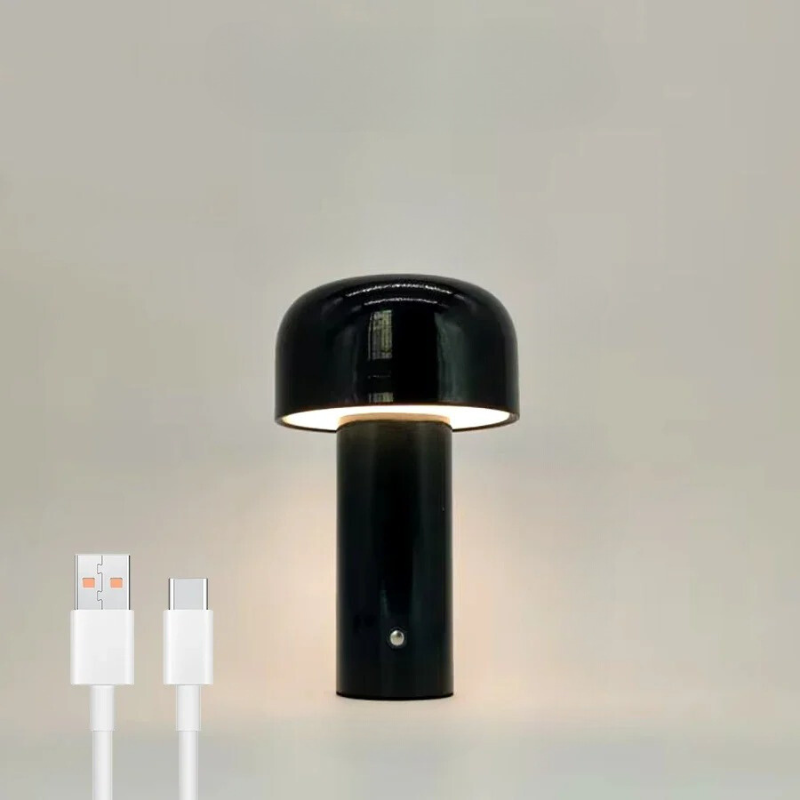 Skorter | Frendorf - Rechargeable Mushroom LED Table Lamp for a Cozy Atmosphere