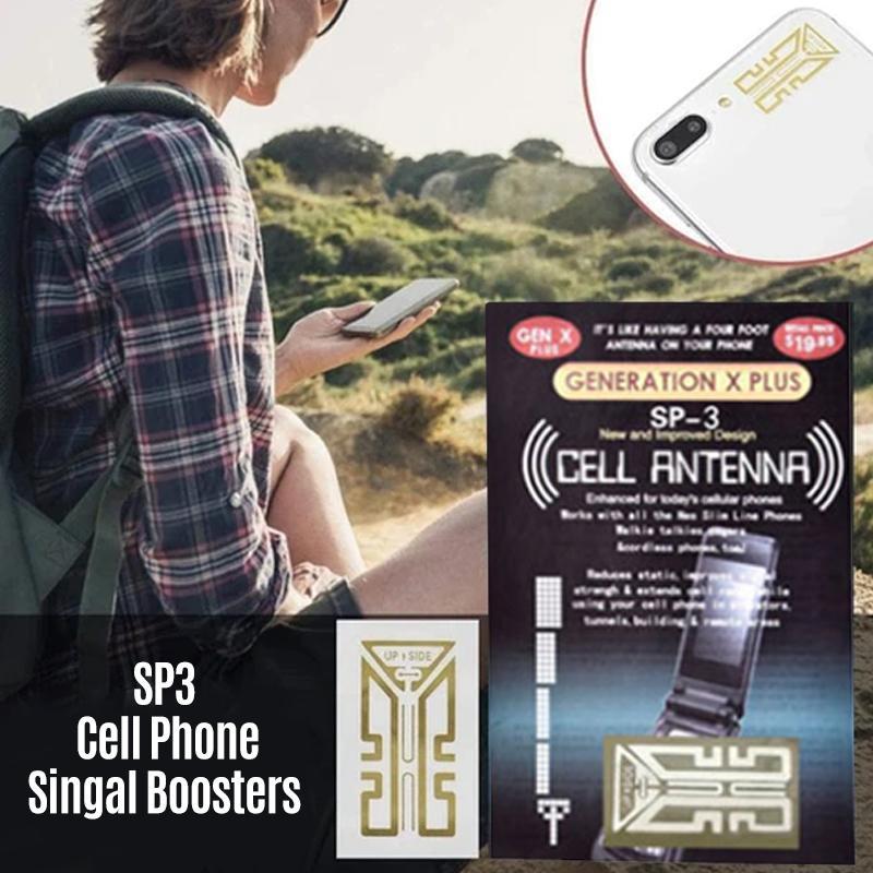 Skorter | Compact Universal Signal Booster Sticker for Mobile Phones – 1.5 m Antenna Effect