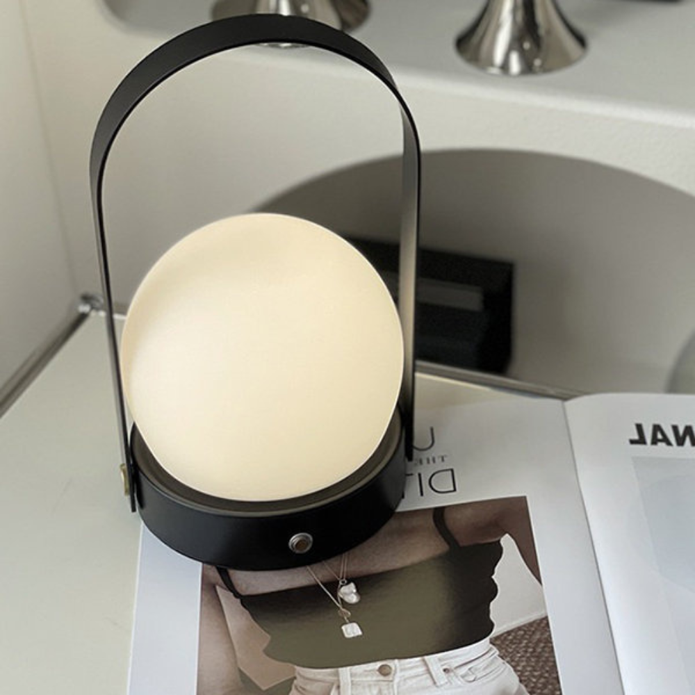 Skorter | Royelux The Carrie Lantern Wireless Pendant Lamp - Portable LED Lamp with Adjustable Brightness