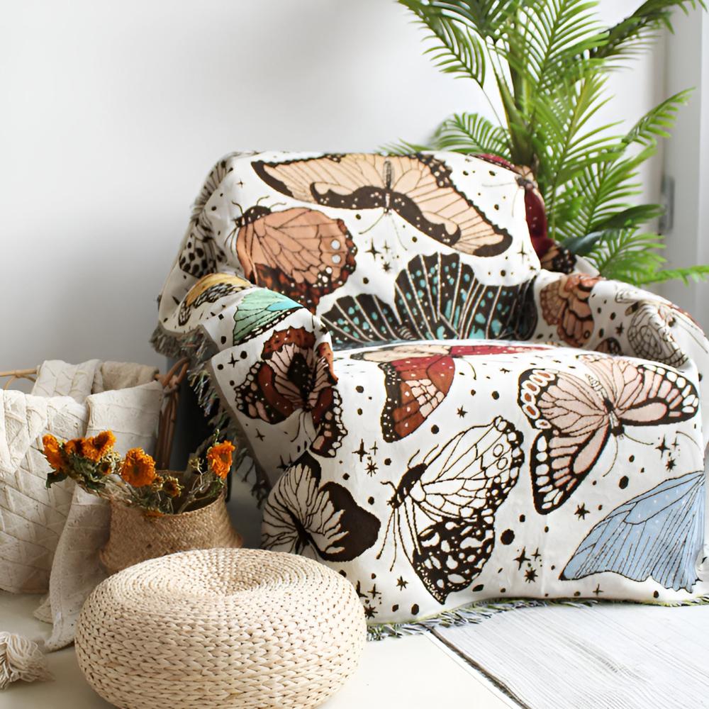 Skorter | Butterfly Garden Blanket