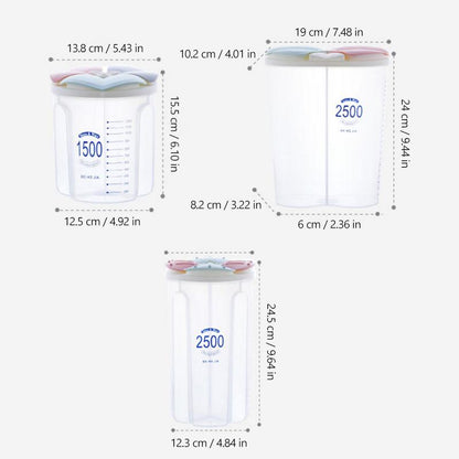 skorter | Transparent Sealed Food Storage Box
