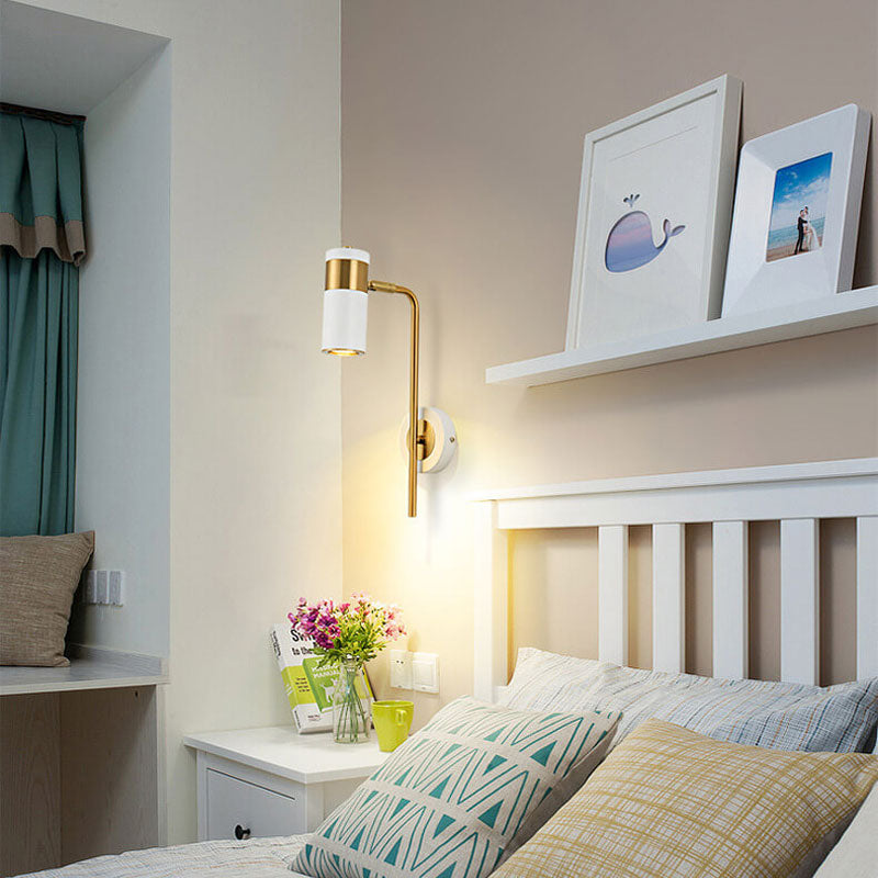 Skorter | Modern minimalist spotlight rotatable LED wall lamp made of iron