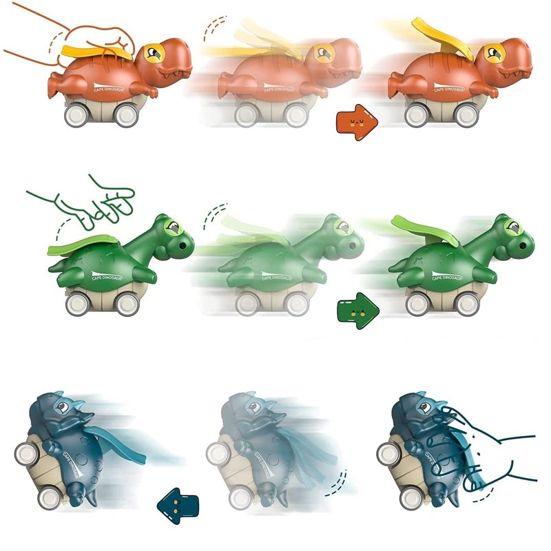 Skorter | Dinosaur Car Toy with Pressure Mechanism