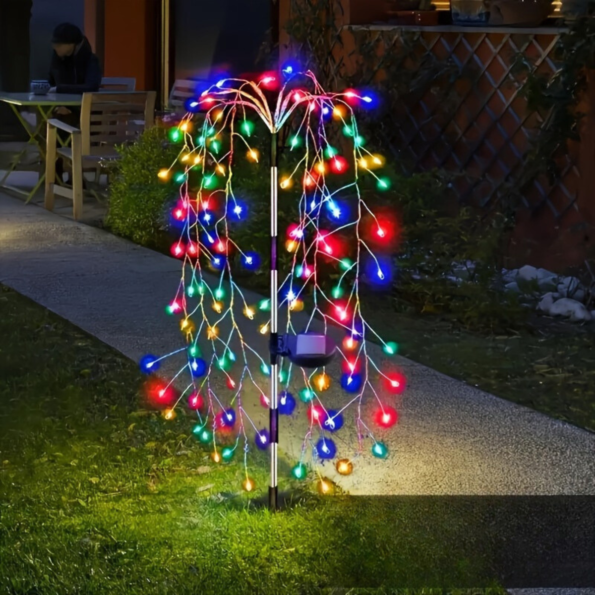Skorter | SolarGlimmer - Firework LED Garden Lighting on Solar Energy with 8 Light Modes