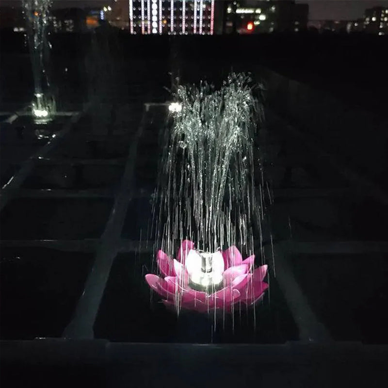 Skorter | Lotus-shaped solar fountain pond decoration