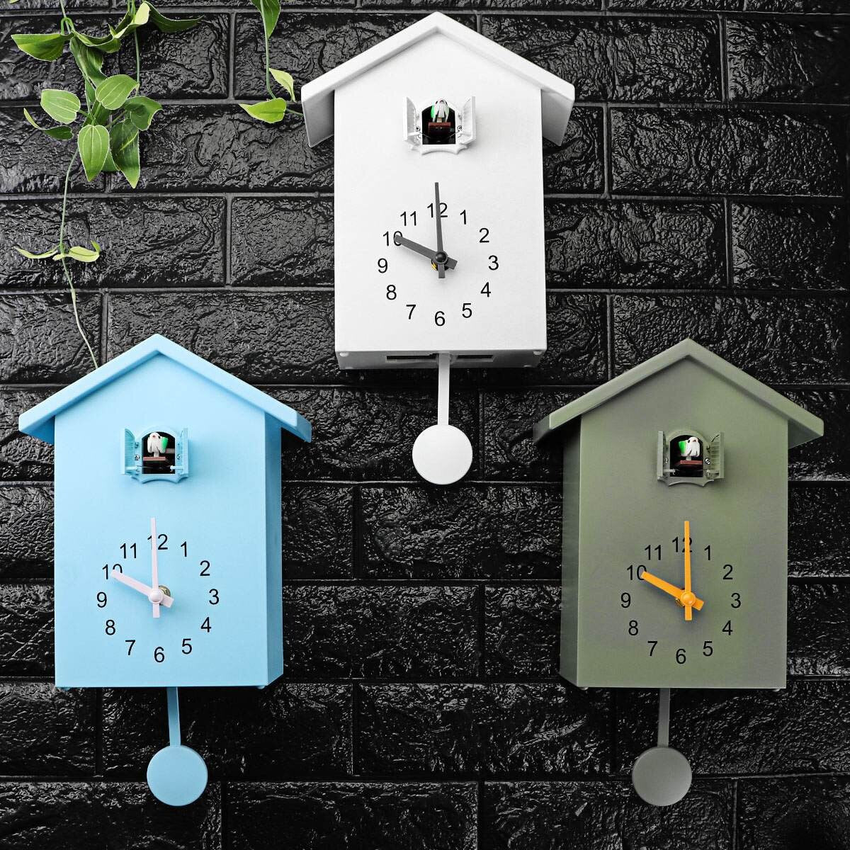 Skorter | Cheerful Ticks Cuckoo Clock – Traditional Wall Clock with Authentic Cuckoo Sound