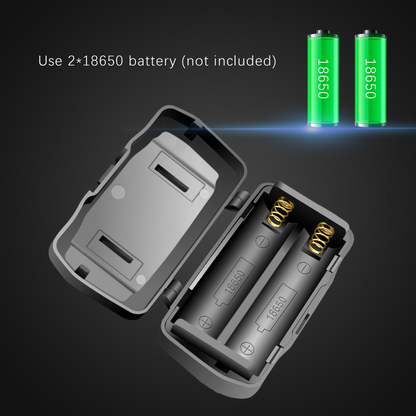 Skorter | Rechargeable LED Headlamp with White, Red, and Green Light – Powerful Headlamp with USB and Battery