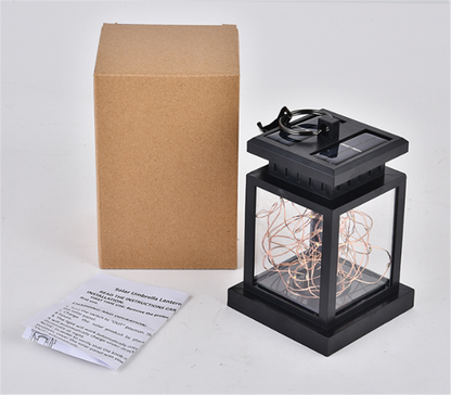 Skorter | Solar LED Lantern with Fairy Lights – Decorative Garden Lamp for Outdoors and Terrace