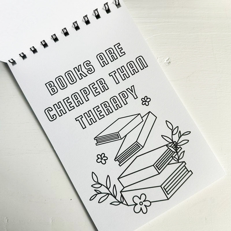 Skorter | Booklover Coloring Book